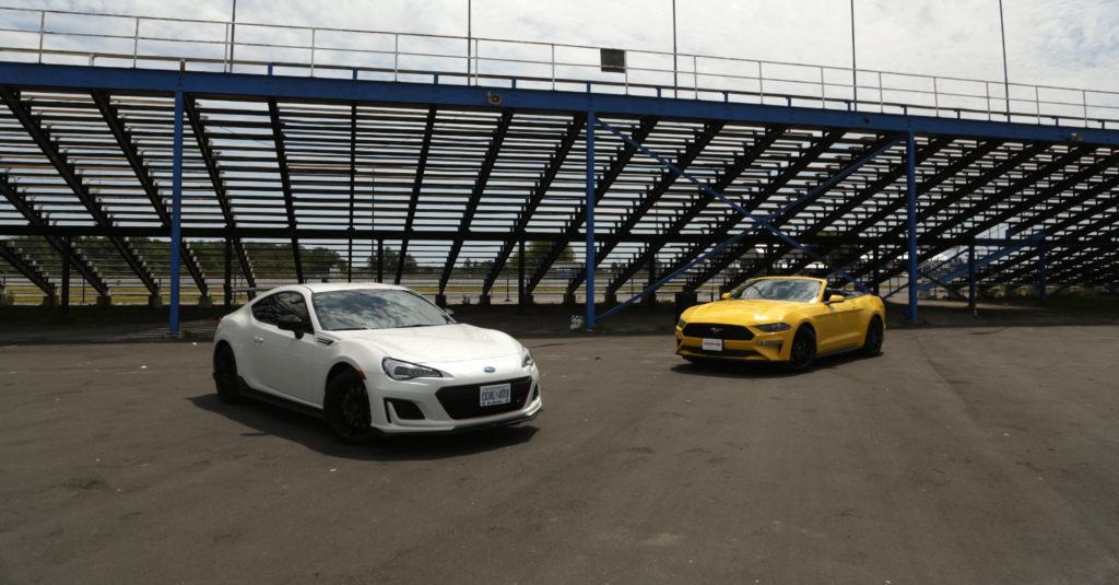 Ford Mustang and Subaru BRZ tS - Sports Cars for the Track and Road